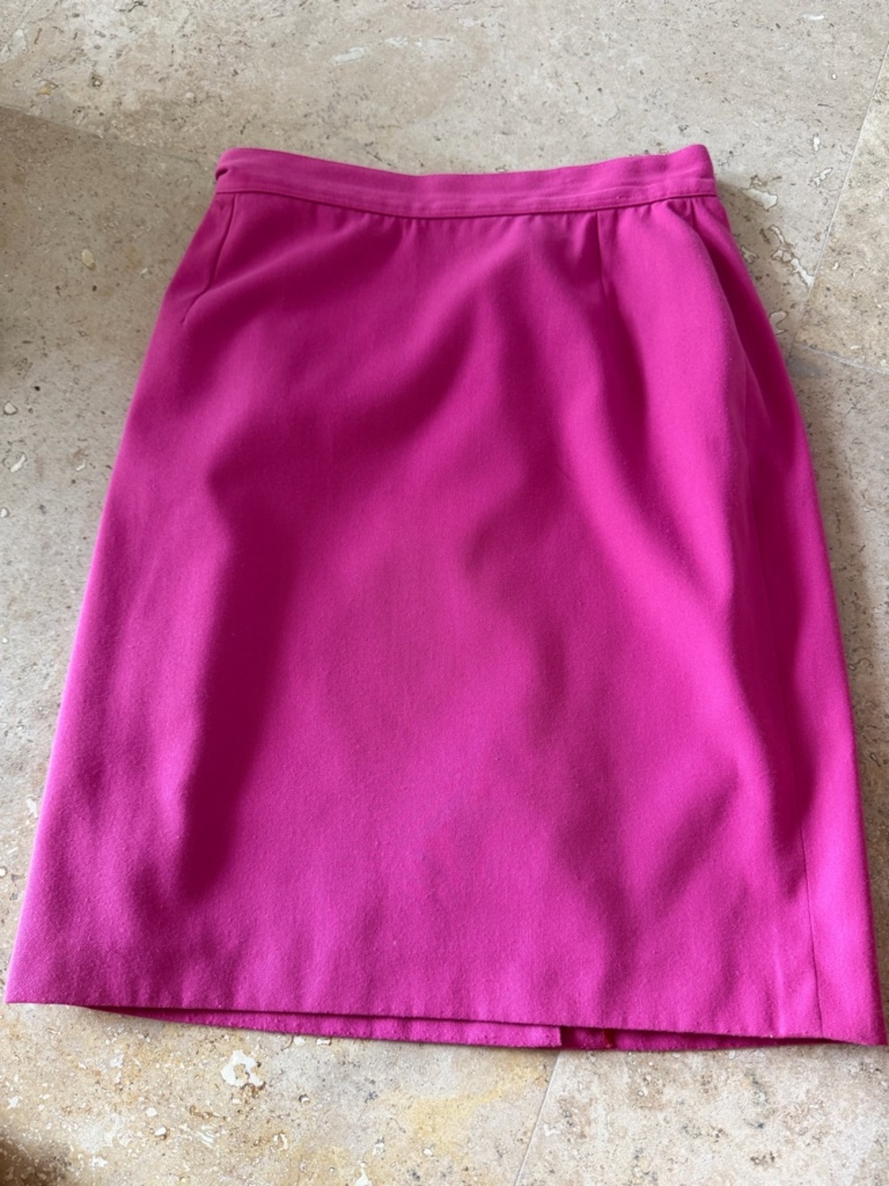 Fuchsia Pencil Skirt - Women's Tailored Fit